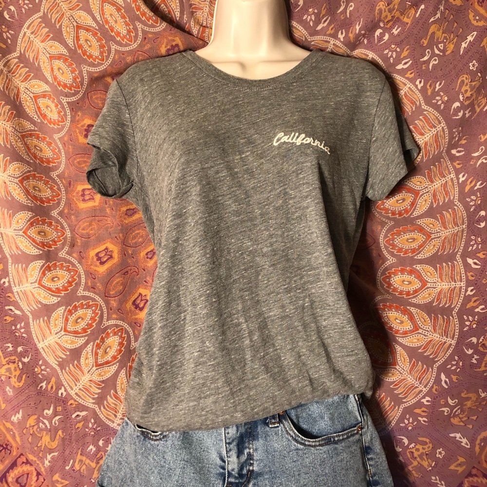 gray california brandy melville t-shirt